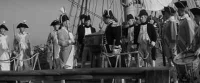 - Marine detachment present and correct, sir.
- Thank you. - Billy Budd