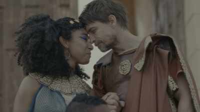 Mark Antony formally hands over - Queen Cleopatra
