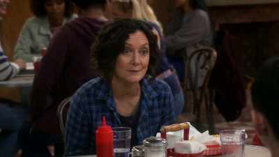 Mark doesn't like to shave
animals, either, - The Conners