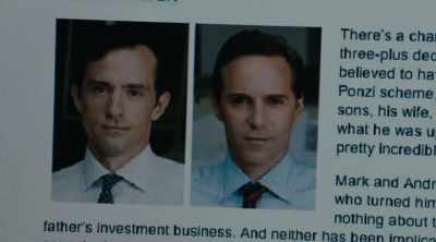Mark:
Hey, Marty, - The Wizard of Lies