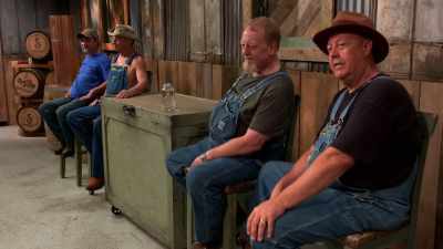 [mark]
thing about it is, howard, - Moonshiners: Master Distiller