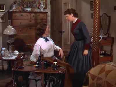 Marmee, do something.
Go downstairs, quick. - Little Women