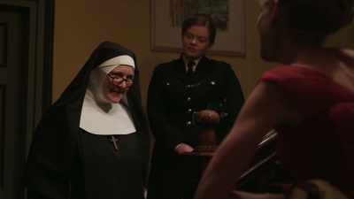  Married a chiropodist
 from Peterborough, - Sister Boniface Mysteries