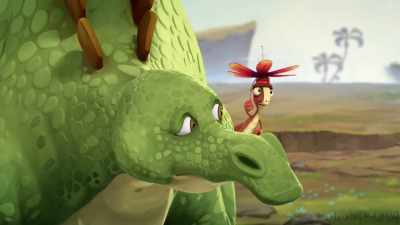 Marsh, no! It's too risky!
It's just a toy! - Gigantosaurus