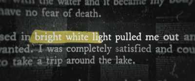 Marta went into a
lake and drowned, - After Death