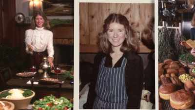 [Martha] I would make
plum puddings for 200 people, - Martha