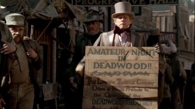 Martha: Line up right there. - Deadwood