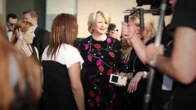 [Martha] My publicist said, - Martha