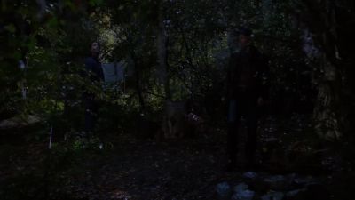 MARTIN:
Something spooked him. - Supernatural