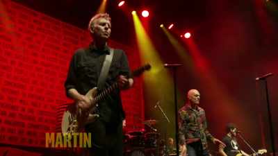 [Martin] Then that became
a very exciting idea - Midnight Oil: The Hardest Line