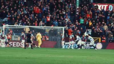 Martin with the header. Queens
Park Rangers back in front. - Mission to Burnley