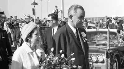 [Marton]
Lyndon Johnson was - First Ladies
