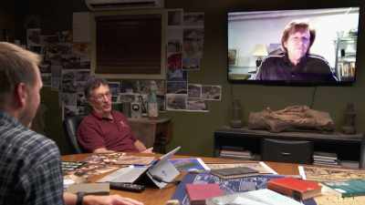 MARTY:
Hey, Dave, all three of us now - Beyond Oak Island
