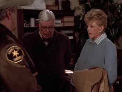 Marty, make sure you get
some pictures from the other side - Murder, She Wrote