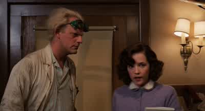 Marty, this may seem a little forward, but I was kind of wondering if you'd ask me to the Enchantment Under the Sea dance on Saturday. - Back to the Future