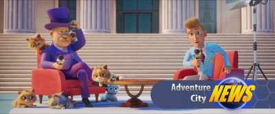 Marty Muckraker here,
bringing you an exclusive interview - PAW Patrol: The Movie