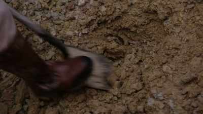 MARTY:
No, it's hard digging.
It's very like Oak Island. - Beyond Oak Island