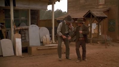Marty why are you wearing that gun - Back to the Future Part III