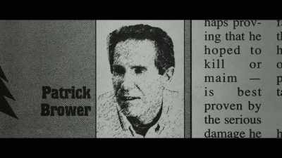 [Marv] This newspaper guy,
Patrick Brower, - Tread