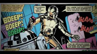 Marvel started
putting out Star Wars comic books - Marvel's 616