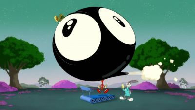[Marvin in high-pitched voice]
Did I pass yet? - Looney Tunes Cartoons