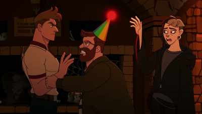 - Mary, I think these hats are...
- A mind-control device. I know. - Q-Force