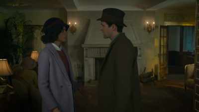 - Mary, I'm simply connecting - Frankie Drake Mysteries