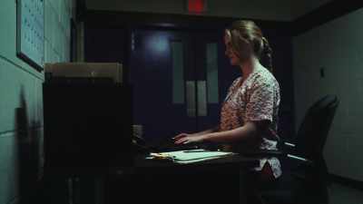 Mary Jo continues
with her nightly routine - Haunted Hospitals
