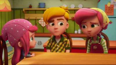 Mas sabem que mais?
Eu estou incomodada! - Strawberry Shortcake's Summer Vacation