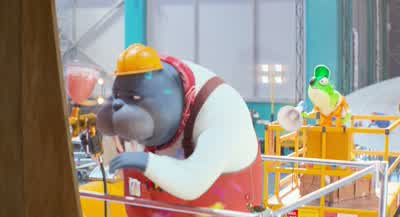 Mason! That volcano should've been finished yesterday! - W-We're on it, Miss Crawly. - You better be - Sing 2