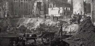 Massive work was undertaken
to demolish entire districts - Roman Megastructures