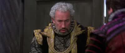 Mr Tilney what is thisSedition and indecencyMaster of the Revels sir She s over hereWhere boy ThereI saw her bubbiesSo a woman on the stageA woman I say this theater is closed - Shakespeare in Love