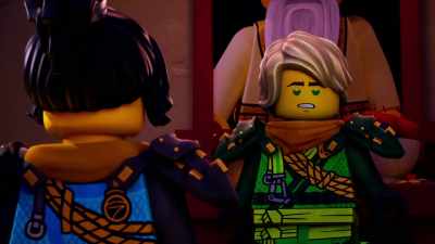 Master Rontu teaching me to
find harmony with my visions - LEGO Ninjago: Dragons Rising