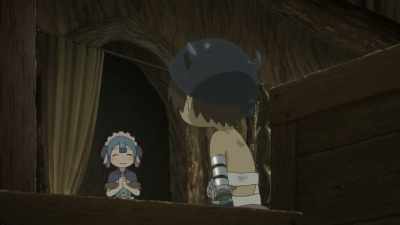 Master is saying that now that you're back,
we should all have a meal. - Made in Abyss: Journey's Dawn