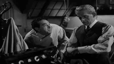 Master, Talbot is big and strong.
Will you give me... - House of Frankenstein