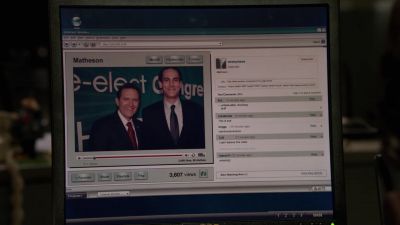 MATHESON [ON COMPUTER]: I hired you
because I thought you could handle this. - Person of Interest