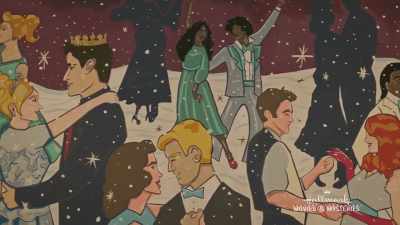 Matt gave me some yearbooks, - Christmas Wonderland