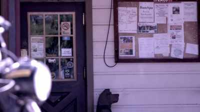 Matt was seen driving around
on a motorcycle with a wig. - Murder Mountain