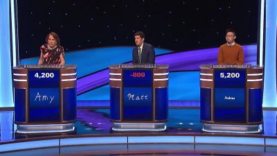 Matt.
- What's a crushing blow - Jeopardy! Masters
