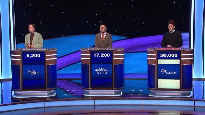 Matt.
- What's bougainvillea? - Jeopardy! Masters