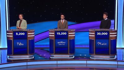 Matt.
- What's Dinesen? - Jeopardy! Masters