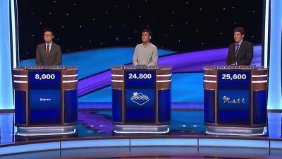 Matt.
- What's hew? - Jeopardy! Masters