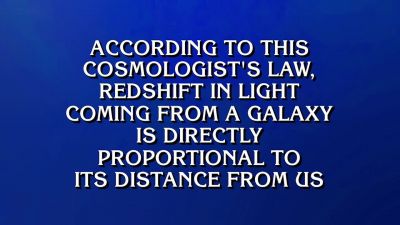Matt.
- What's Hubble? - Jeopardy! Masters