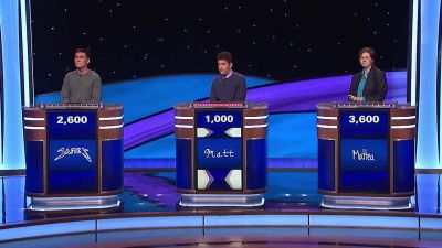 Matt.
- What's participle? - Jeopardy! Masters
