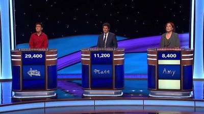 Matt?
- What's romp room? - Jeopardy! Masters