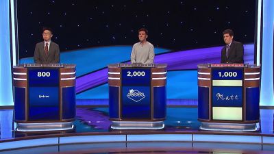Matt.
- What's Thomas Becket? - Jeopardy! Masters