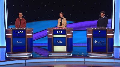 Mattea. - Jeopardy! Masters