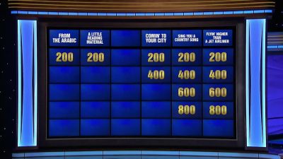 Mattea.
- What sheikh? - Jeopardy! Masters