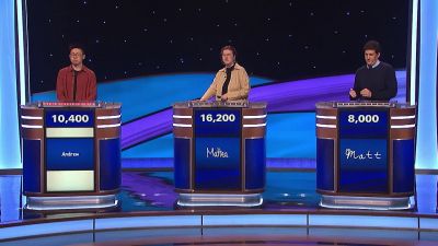 Mattea.
- What's Oxford Street? - Jeopardy! Masters