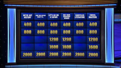 Mattea.
- What's "Space Race"? - Jeopardy! Masters